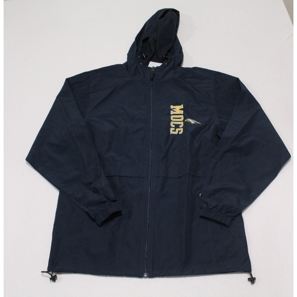 Champion Men Blue Chatanooga Mocs Windbreaker Size Small